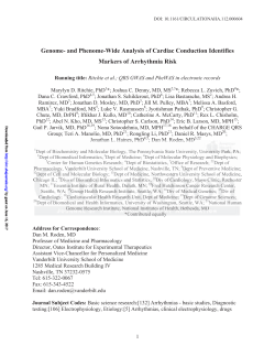 Genome- and Phenome-Wide Analysis of Cardiac Conduction