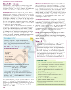 Stakeholder interest - Pearson Schools and FE Colleges