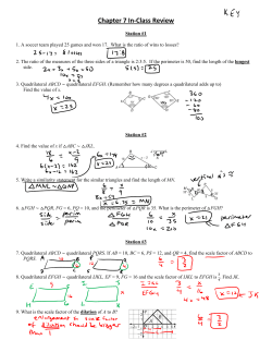 Chapter 7 In-Class Review