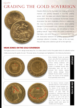 A guide to Grading the gold sovereign