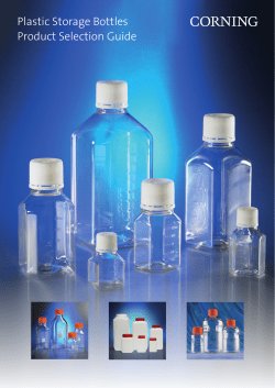 Plastic Storage Bottles Product Selection Guide