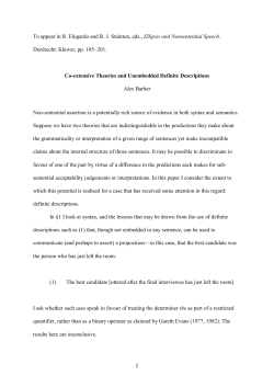 To appear in R. Elugardo and R. J. Stainton, eds., Ellipsis and