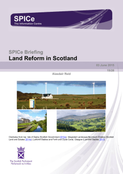 Land Reform in Scotland