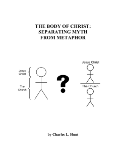 the body of christ: separating myth from metaphor