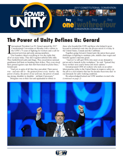 in English - USW Convention 2017