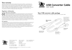 Manual - Adder Technology
