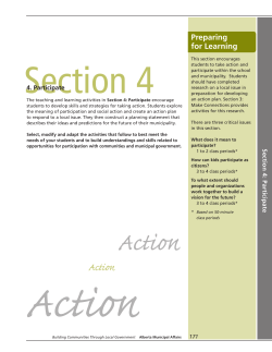 Section 4 - Alberta Municipal Affairs