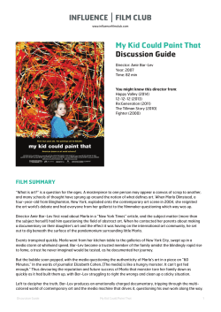 My Kid Could Paint That Discussion Guide