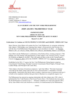 JOHN ADAMS`s 70th BIRTHDAY YEAR