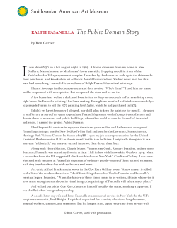 Ralph Fasanella: The Public Domain Story