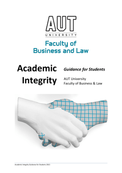 Academic Integrity - Blackboard