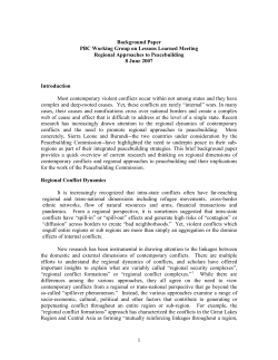 Background Note - the United Nations