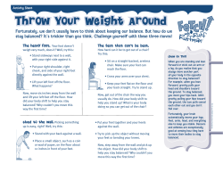 Throw Your Weight Around