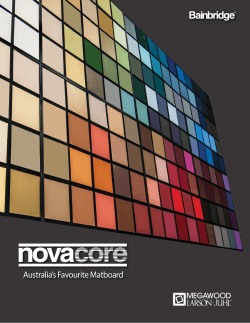 Australia`s Favourite Matboard