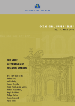 Fair value accounting and financial stability