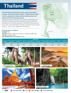 Thailand - Avanti Destinations
