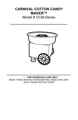 carnival cotton candy maker