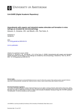 Amendments with organic and industrial wastes stimulate soil