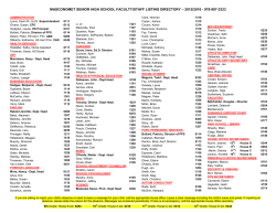 Ethan Frome - Masconomet Regional School District