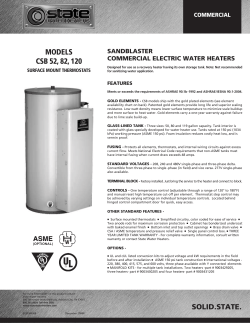 MODELs CsB 52, 82, 120