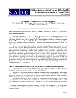 Guide for Defendants Following Lockridge