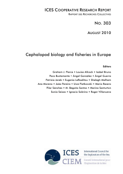 NO. 303 Cephalopod biology and fisheries in Europe