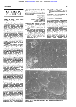 LETTERS TO THE EDITOR