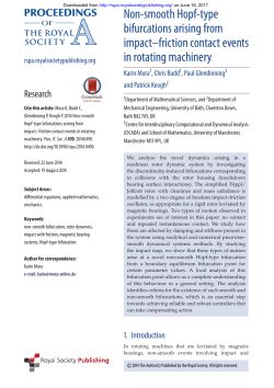 Non-smooth Hopf-type bifurcations arising from impact&ndash;friction