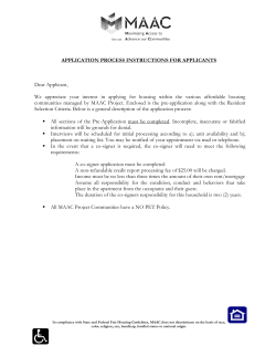 PRESIDENT JOHN ADAMS MANOR APARTMENTS