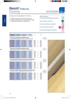 Scallop Top - Vale Office Interiors