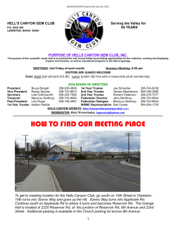 how to find our meeting place