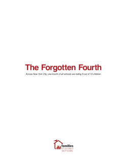 The Forgotten Fourth - Families for Excellent Schools