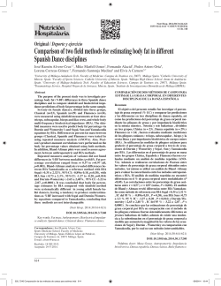 Comparison of two field methods for estimating body fat in different