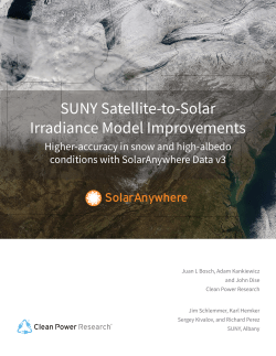 SUNY Satellite-to-Solar Irradiance Model Improvements