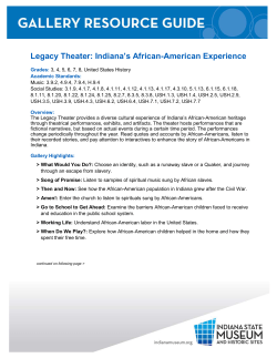 Legacy Theater - Indiana State Museum and Historic Sites