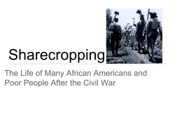 Sharecropping