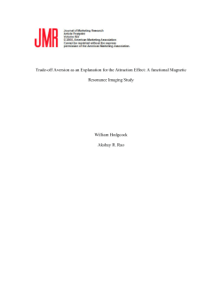 Trade-off Aversion as an Explanation for the Attraction Effect: A