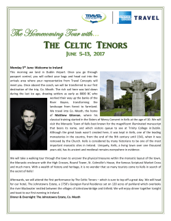 The Celtic Tenors Homecoming Tour