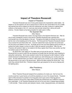 Impact of Theodore Roosevelt