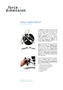 delta.x haptic devices