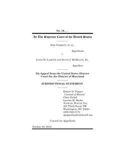 In The Supreme Court of the United States