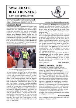 July - Swaledale Runners