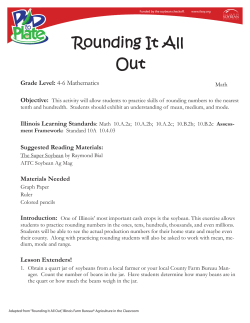 Out Rounding It All Out - Illinois Soybean Association