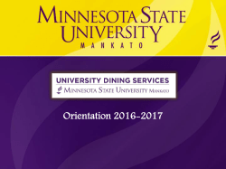 University Dining Services