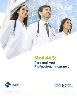Personal and Professional Insurance
