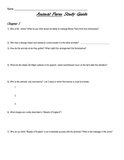 Animal Farm Study Guide - Streetsboro City Schools