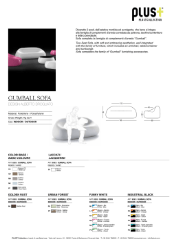 gumball sofa - LINO DESIGN