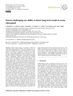 Factors challenging our ability to detect long-term