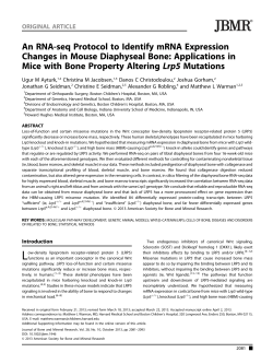 An RNAseq protocol to identify mRNA expression changes in mouse