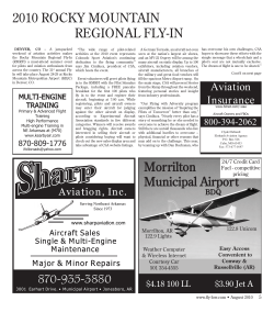 010 ROCKY MOUNTAIN REGIONAL FLY-IN